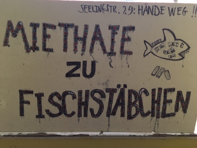 Solidarisierung der Mieter-Inis in Charlottenburg-Wilmersdorf: Wir waren beim Kiezrundgang zum Thema Mieten & Verdrängung am 11.5.19