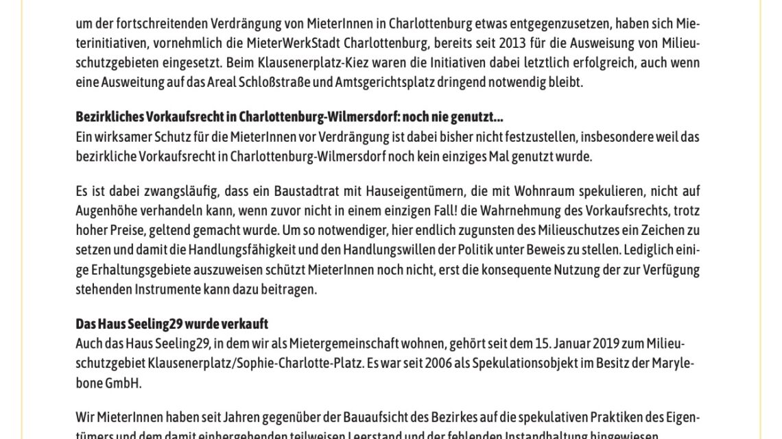 Offener Brief an Bezirksbürgermeister Naumann, Baustadtrat Schruoffeneger und den Regierenden Bürgermeister Müller